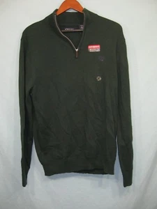 NWT Chaps by Ralph Lauren " Deep Pine " Men's Half Zip Neck Sweater - Picture 1 of 5