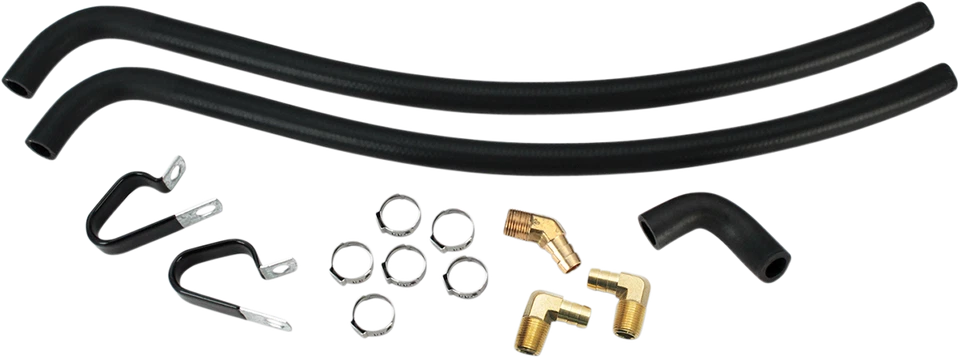 Kit de línea de aceite para cárter de ciclo S&S para cárteres T2 2007-2016 Big Twin 310-0435 Foto 1 de 1