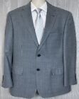 Jos A Bank Mens Tailored Fit Travelers Collection Silk Wool Sport Coat 42S (t21)