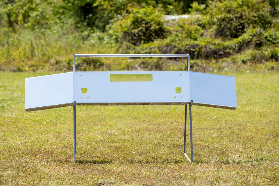 Parachoques Kenworth T800 - 14" cromo no cónico - mercado de accesorios 2004-2020 EE. UU.  Foto 1 de 4