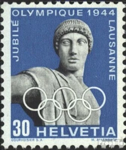 Stamps Switzerland 1944 Mi 430 MNH 1944 Olympic Committee - Picture 1 of 1