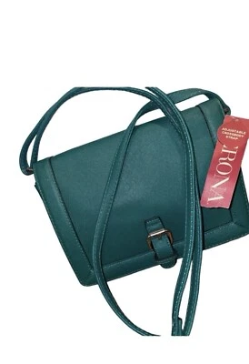 Merona Dark Green Crossbody Bag - Image 1 of 4
