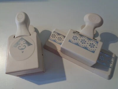 2 x Martha Stewart Large Border & Corner Paper Punches - Image 1 of 4
