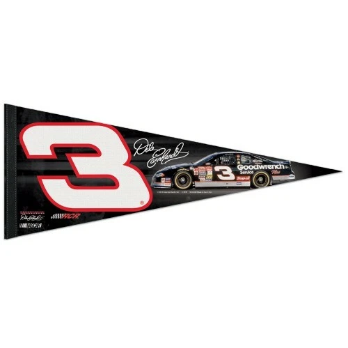 DALE EARNHARDT SR. PREMIUM QUALITY PENNANT 12"X30" BANNER NASCAR LICENSED - Image 1 of 1