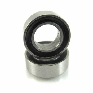 TRB RC 5x9x3mm Precision Ball Bearings ABEC 3 Rubber Sealed (2) - Picture 1 of 3