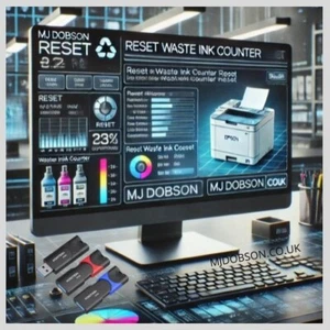 Epson Abfall Tintenkissen Reset Utility - Reset Druckerzähler - PC & Mac kompatibel - Bild 1 von 8
