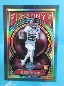 2022 LEGACY SSP CASE HIT ISAIAH SPILLER RC CHARGERS RC SSP !!!