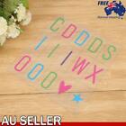 Letters Card Sign for DIY A4 A5 Cinema Light Box Wedding Holiday Home Decor