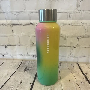 💥NEW! Starbucks Spring 2023 Radiant Rainbow Glass Water Bottle 20 oz - Picture 1 of 3