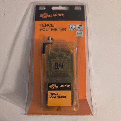 New Gallagher Electric Fence Digital Volt Meter - G503014 - SEALED - Image 1 of 2