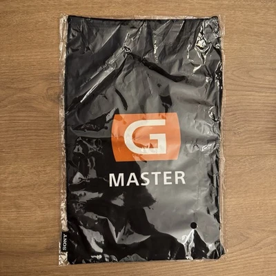 Sony G Master Lens Pouch Bag 11x7” Soft Microfiber Drawstring Case Genuine OEM - Image 1 of 4