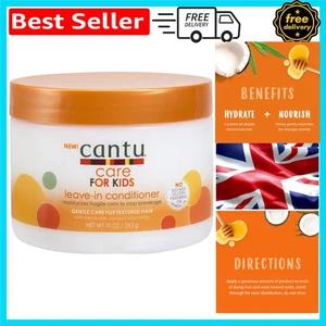 10 Unzen Frizz Control Leave-In Conditioner für Kinder - Sheabutter & Kokosöl - Bild 1 von 9