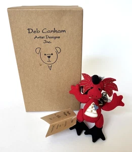 Deb Canham Stan Dappled Dragons 486/1500 Limited Edition Red Black Ringmaster - Picture 1 of 9