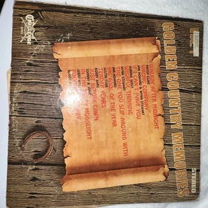 Golden Country Memories,Vol.1 Vintage LP Record 12” - Bild 1 von 8