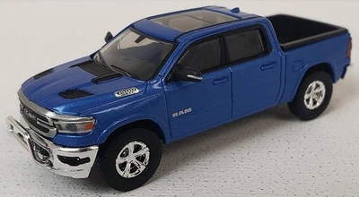 Brekina PCX 全新 HO 比例 2018 道奇 RAM 1500 Lone Star 皮卡车 Met 蓝色 — 第 1/4 张图片