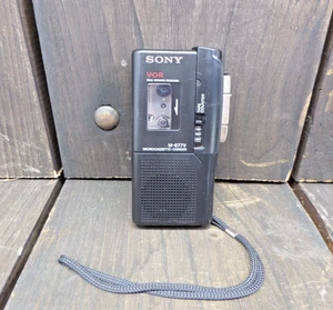 Sony M-677V VOR Microcassette-Corder Handheld Voice Recorder TESTED & WORKS - Picture 1 of 16