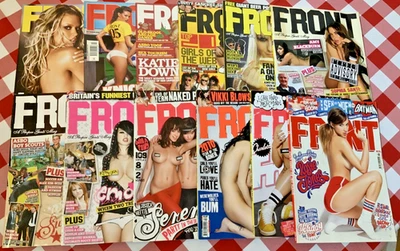 LOT OF 12 ISSUES FRONT  LADS MAGS  EXCELLENT CONDITION 2005+ - Image 1 of 4