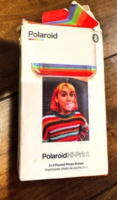 Polaroid Hi-Print Gen 2x3 Pocket Photo Printer -White - Image 1 of 4