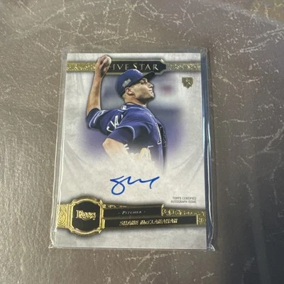 2021 Topps Five Star - Autographs Shane McClanahan #FSA-SM (AU, RC) - Image 1 of 2