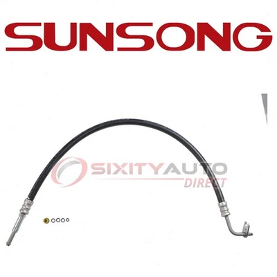 Sunsong Power Steering Pressure Line Hose for 2003-2006 GMC Envoy XL - vp - Image 1 of 4