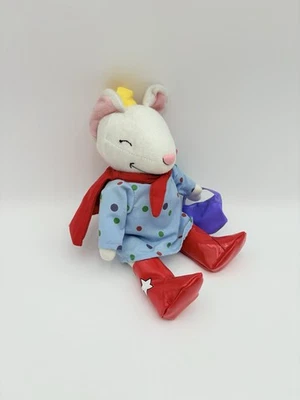 Merrymakers Lilly Mouse Peluche Libro de Cuentos Articulado Juguete Suave Botas Rojas  Foto 1 de 4