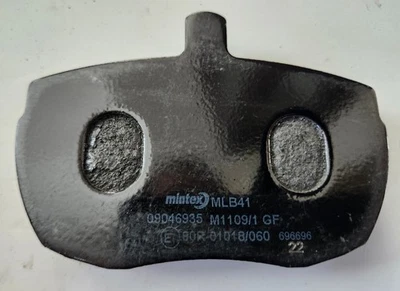 Juego Pastillas Freno Mintex, Delanteras - MLB41 S - Nuevo - Land Rover, Alfa Romeo y otros Foto 1 de 4