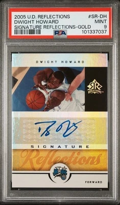 Dwight Howard /5 Gold 2005 Upper Deck Reflections-Signature Reflections    - Изображение 1 из 2