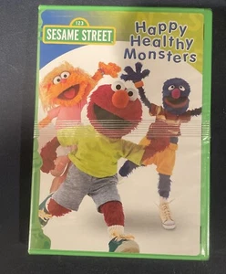 Happy Healthy Monsters (DVD) mit Elmo! Neu. Fabrik versiegelt! Sesamstraße - Bild 1 von 3