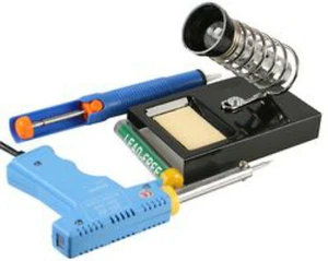 30 130 WATT SOLDERING IRON GUN KIT QUICK HEAT SWITCHABLE STAND SOLDER PUMP etc - Picture 1 of 1