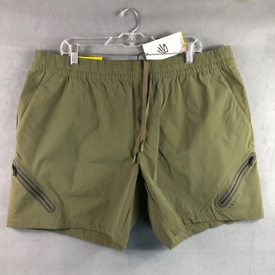 Pantalones cortos Under Armour para hombre talla XXL de nailon curry 1387156-390 'verde marino' precio de venta sugerido por el fabricante 95 USD Foto 1 de 4