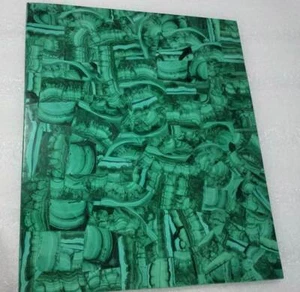 3'x2' Marble Table Top Center Coffee Home Decor Inlay green malachite antique a1 - Picture 1 of 4