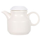 High-Quality Porcelain Pitcher with Handle & Lid - Ideal for Sauces & Dressings