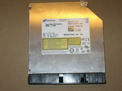 Dell INSPIRON M5010 Super Multi DVD Rewriter GT32N P/N: 0MHKCV HITACHI + Bezel - Image 1 of 4