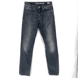 MAVI Jeans Myles Straight Leg Jeans Mens Size 28/34 Black Dark Gray Denim - Picture 1 of 15