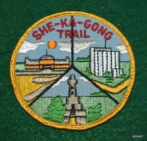 PFADFINDER - ca. 1960er TRAIL PATCH - SHE-KA-GONG TRAIL - Bild 1 von 3