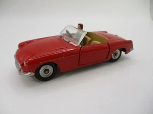 Meccano Ltd. Dinky Toys #113-G MGB SPORTS CAR. RESTORED TO RARE RED. NM CODE3 - Picture 1 of 14
