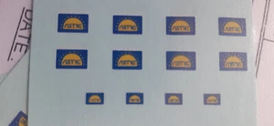 decals decalcomanie 1/43 logo astre camion remorque - Bild 1 von 1
