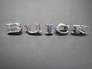 1963 1964 Buick Electra Wildcat LeSabre Trunk Letters "BUICK" Letters 63 64 NEW - Picture 1 of 12