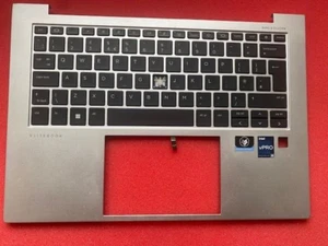 HP N45442-031 UK KEYBOARD / TOP COVER (MISSING KEY) - Picture 1 of 2
