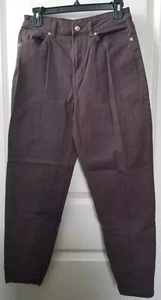 Brown Straight Leg Jeans Girls Brand Unknown Size 6 - Picture 1 of 11