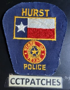 HURST, TEXAS POLICE (NO BORDER) SHOULDER PATCH TX - Picture 1 of 2