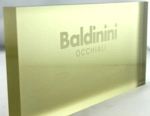BALDININI OCCIALI  LOGO DISPLAY STAND SHOWCASE - Picture 1 of 3