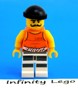 LEGO City Prisoner Jail Minifigure Crook Police Station Police Accessory 853570 - Picture 1 of 2