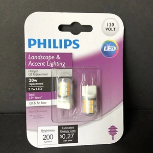 Philips 20W Equivalent G8 Bi-Pin Base LED Special Purpose Light Bulb  - Picture 1 of 5