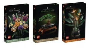 LEGO Botanical Collection 10280 10281 10289 Flower Bouquet|Bird of Paradise|Tree - Picture 1 of 2