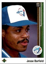 1989 Upper Deck Jesse Barfield , Toronto Blue Jays #149