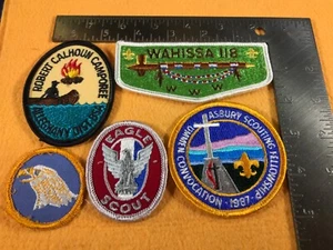 Y2-7 BOY SCOUTS OF AMERICA PATCH - LOT OF 5 PATCHES / BADGES - Bild 1 von 4