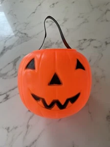 Vintage Empire Blasform Jack O’Lantern Süßigkeiten Eimer Kürbis Trick or Treat Eimer - Bild 1 von 6