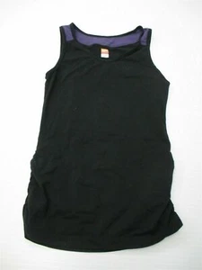 LUCY ACTIVEWEAR Women's Size S Power Training Black/Purple Yoga V-Neck Tank Top - Picture 1 of 9