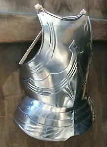 Armor Knight Cuirass Medieval Battle Larp Wearable Breastplate Warrior Costume - Picture 1 of 4